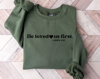 Religious Sweatshirt Christian Sweatshirt Bible Verse Sweatshirt Women Faith Based Sweatshirt Faith Sweatshirt Inspirational Sweatshirt