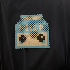 Fuse bead milk carton
