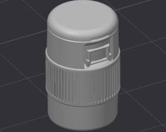 Beverage Water Ice Cooler  Sports Diorama STL 3D Printer File