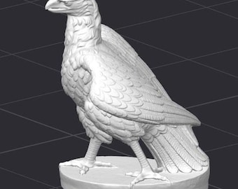 Amerikanischer Adler USA STL 3D Drucker Datei