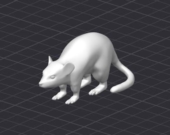 Mouse STL 3D-printerbestand Animal