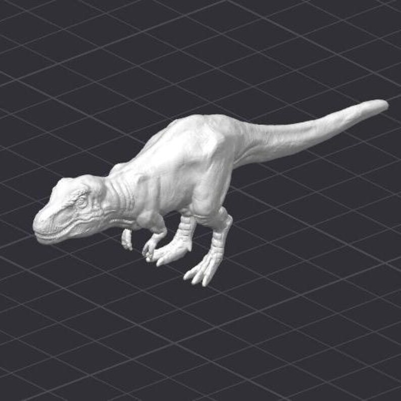 Tyrannosaurus Rex Dinosaur STL 3D Printer File T Rex Animal - Etsy ...