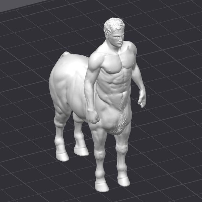 Centaur Mythical Creature STL 3D Printer File Centuare Greek Mythology ...
