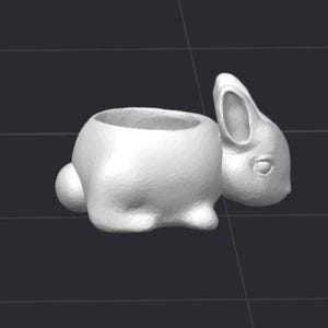 Bunny Rabbit Bowl STL 3D Printer File
