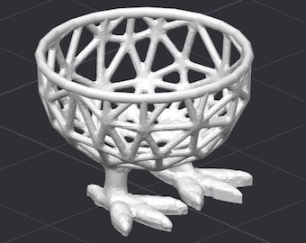 Archivo STL para impresora 3D de pollito de Pascua