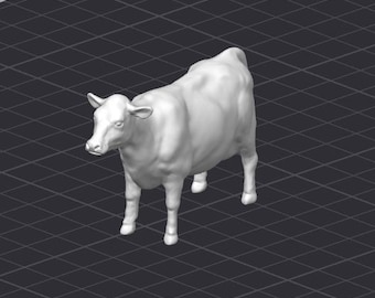 Ko-gårdsdjur STL 3D-skrivarfil