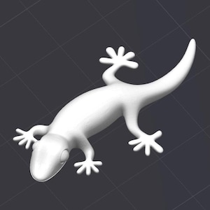 Gecko Lizard STL 3D Printer File