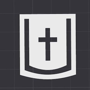 Cross Bookmark Christian Bible Religious STL 3D Printer File