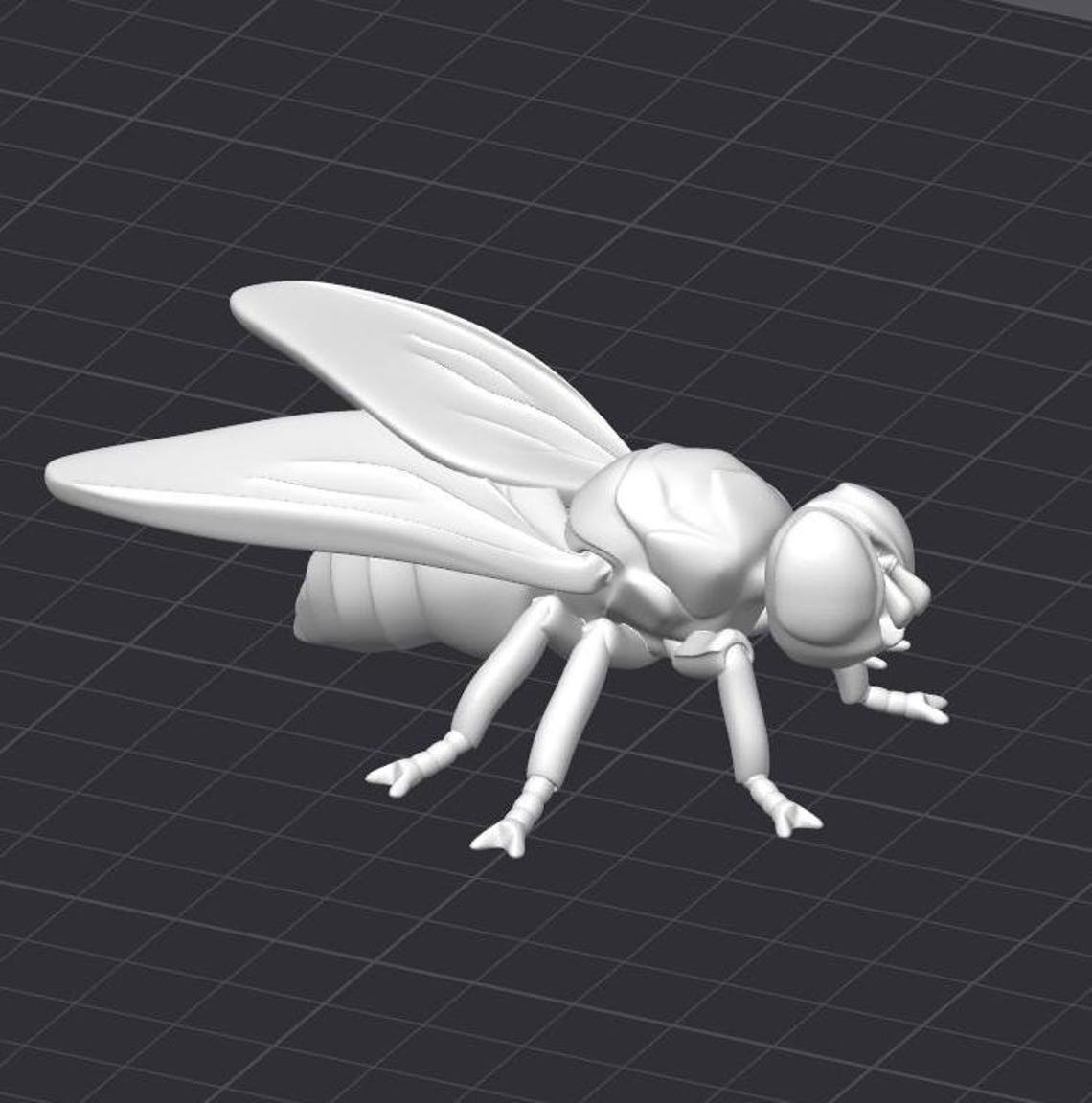 Fly Insect Bug STL 3D Printer File - Etsy