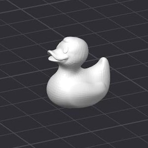 Rubber Duck STL 3D Printer File Ducky