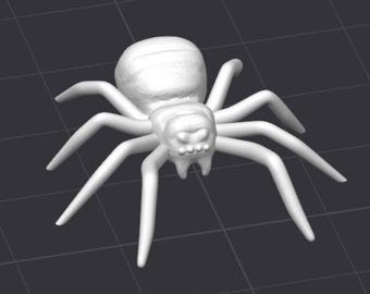 Spinnen Vogelspinne STL 3D Drucker Datei