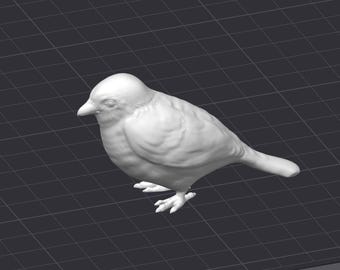 Sparrow Bird STL 3D Printer File