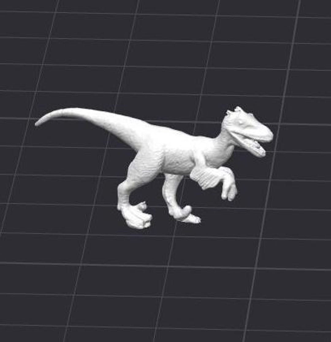 Velociraptor Dinosaur STL 3D Printer File Raptor Jurassic - Etsy