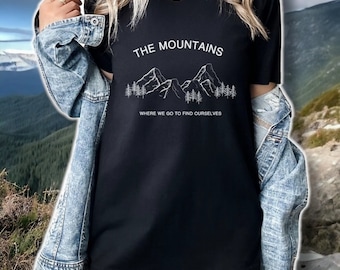 Camiseta de manga curta The Mountains