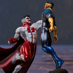 I made my own Invincible figure! So excited for the upcoming series! :  r/ArticulatedPlastic