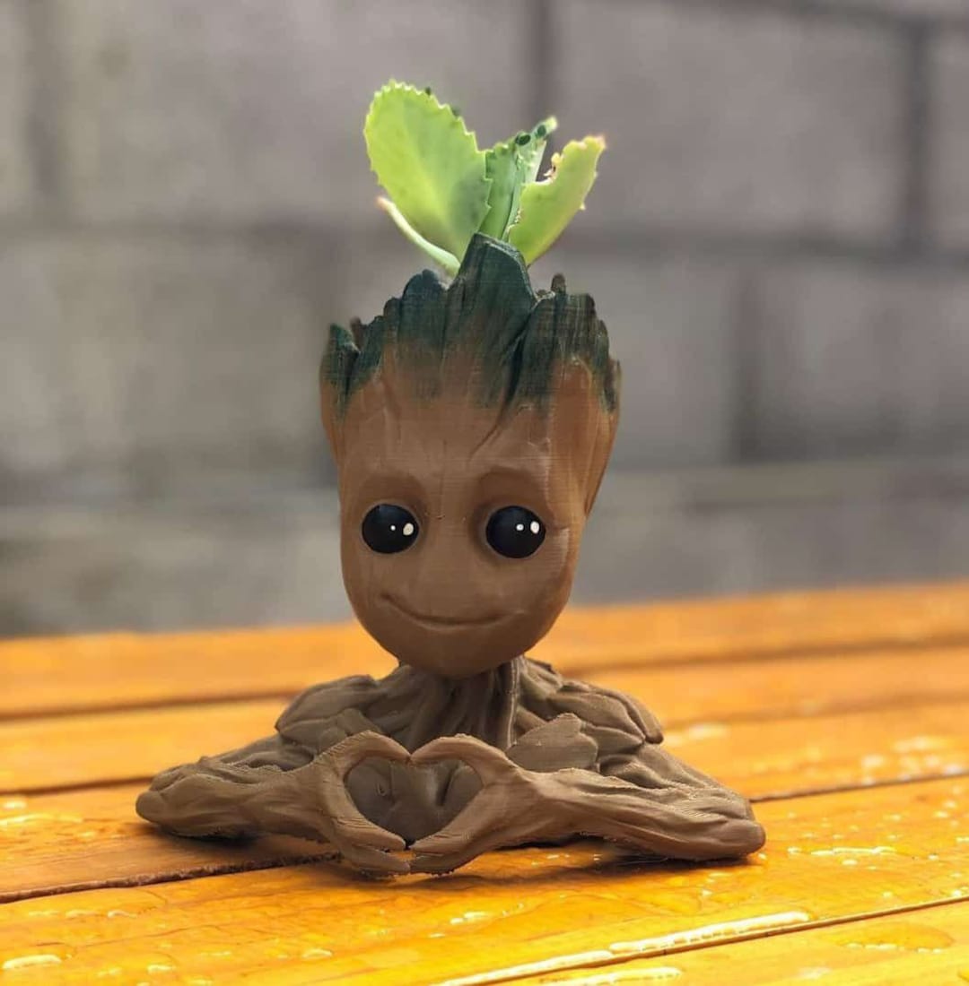 Groot Held Lustige Guardians of the Galaxy Marvel Avengers 3D STL Datei
