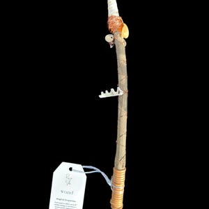 Handcrafted Driftwood Magic Wand - Spirtual & Healing Tool