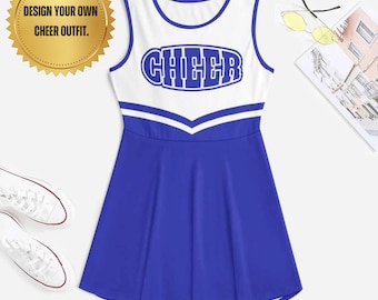 Maßangefertigte Cheerleader-Uniform: Gestalte Dein eigenes Cheerdress
