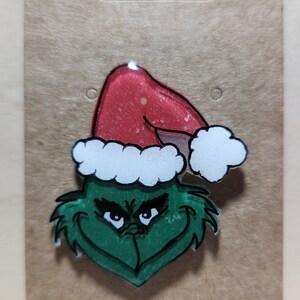 Grinch Brooch Etsy Australia