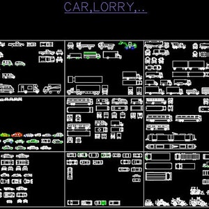 BLOCOS AUTOCAD DWG 2D: Humanos, elementos de banheiro, carros, avião, escadas, cozinha, móveis, símbolos, norte, desenhos diversos