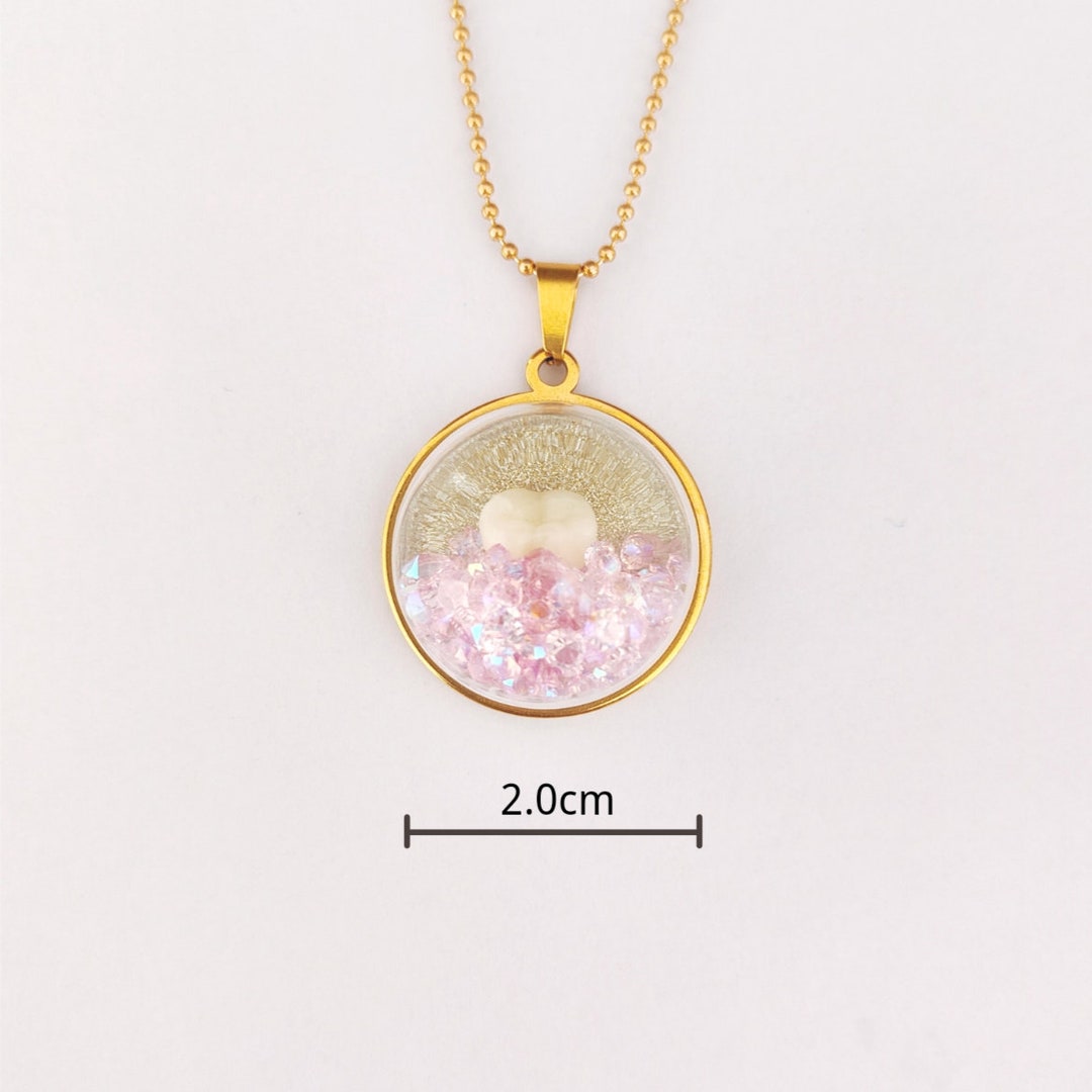 Custom Pet Teeth Necklace Pet Hair Necklace I Dog Hair Etsy