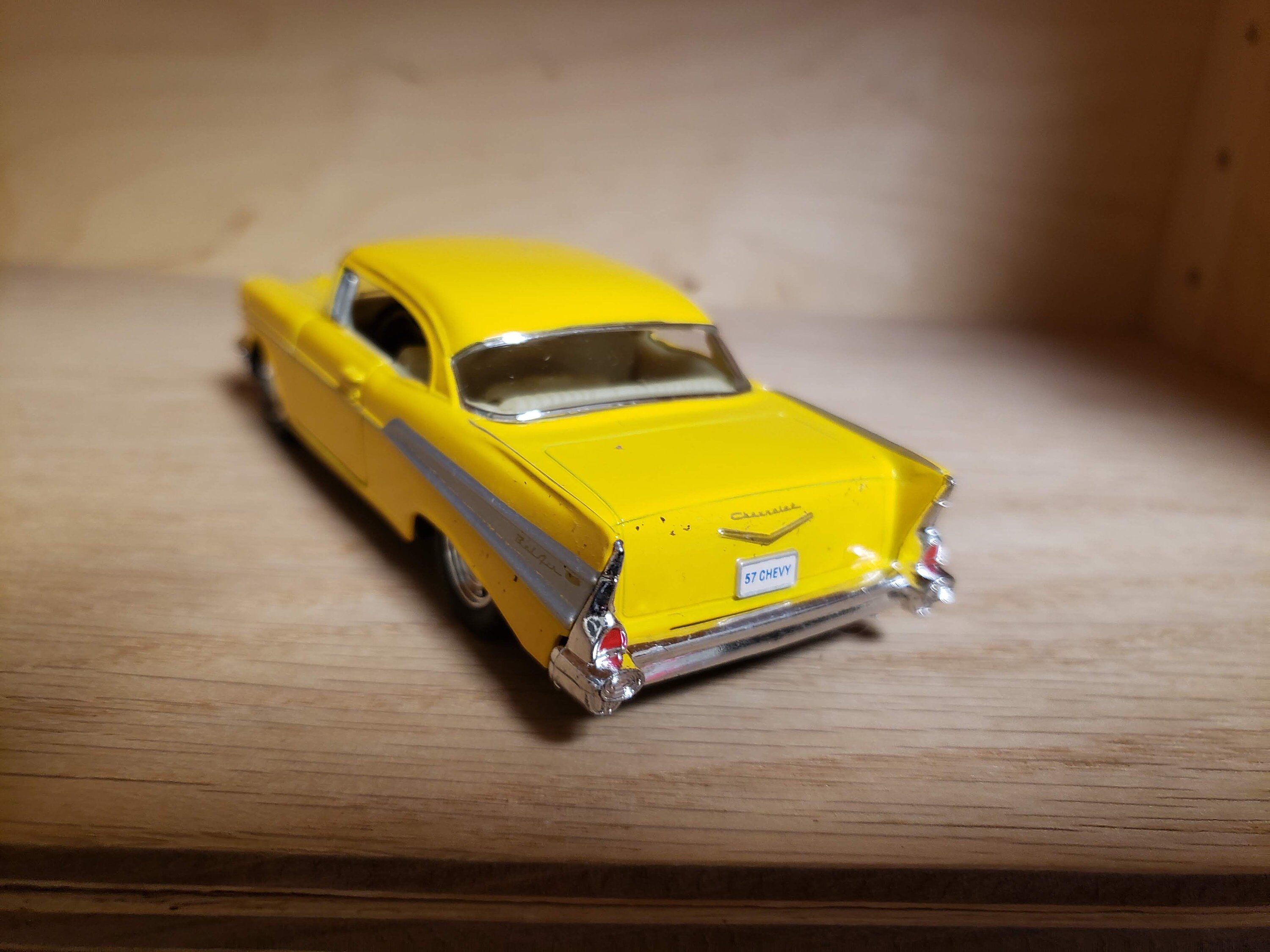 1957 Chevrolet Bel Air Retro Diecast Car Scale 1:36 Pull Back Action - Etsy