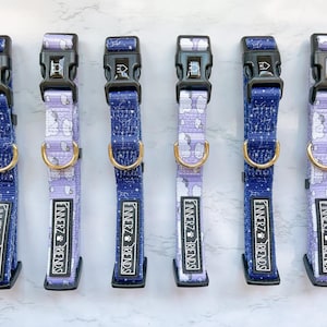 Dog Collar- Starry Night