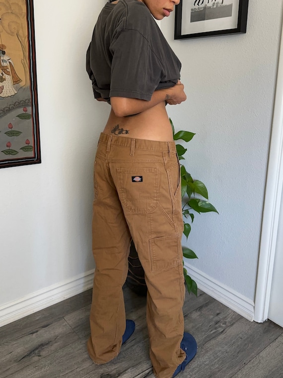 Vintage Dickies Painter cargo pants, tan, relaxed 