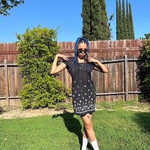 Black mini dress, y2k, women&#39;s medium/large