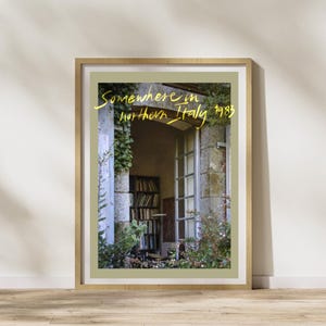 Filmtryck av Call Me By Your Name: Norditaliens trädgård (digital nedladdning)
