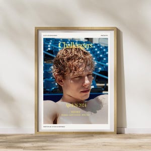 Challengers Movie Poster (DIGITAL) 2024 Film - Room Decor Wall Art - Poster Gift For Him/Her