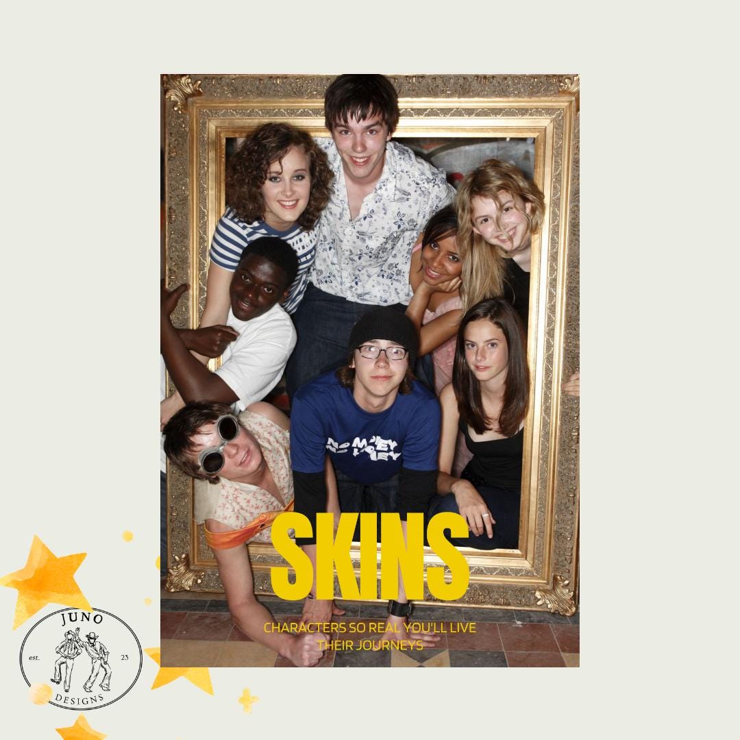 Skins UK TV Show Poster: Edgy Teen Drama Wall Art (digital) - Etsy UK