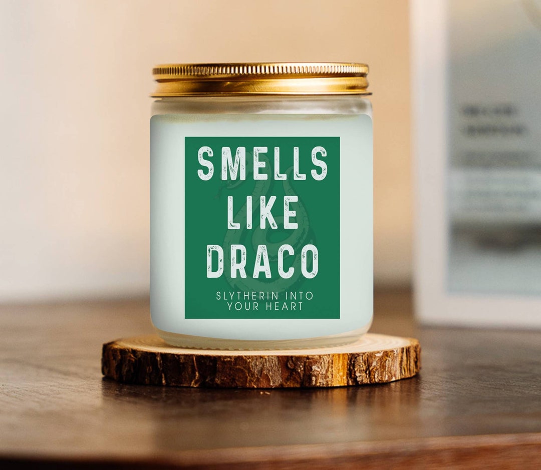 Smells Like Draco Candle Draco Malfoy Soy Wax Candle Wizard School Scented Soy Candles Magic