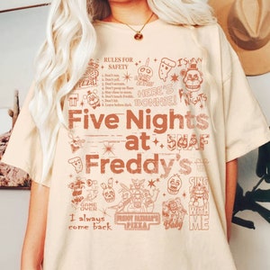 FNAF Five Nights at Freddy's Birthday Custom Name Blue Sequins Kids Hi –  Sweet Tutus