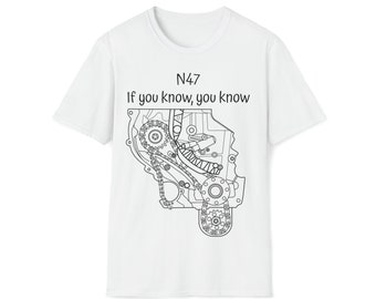 N47 Distributieketting Unisex Softstyle T-shirt