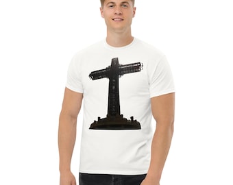 Skopje Skopia Millennium Cross Unisex klassiek T-shirt