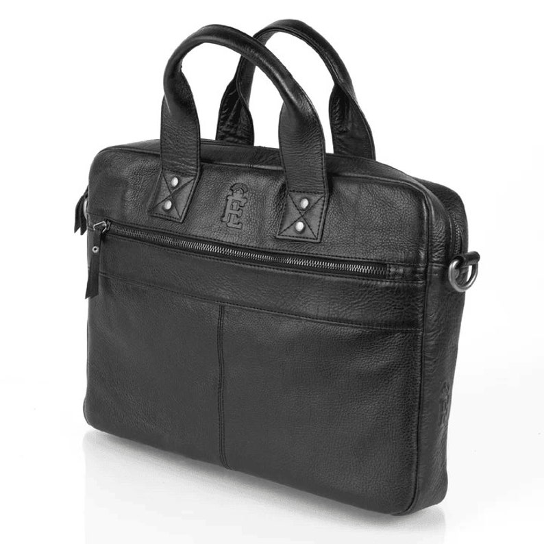 Stylish Men's Laptop Bag, Slim Business Briefcase, Professional Work