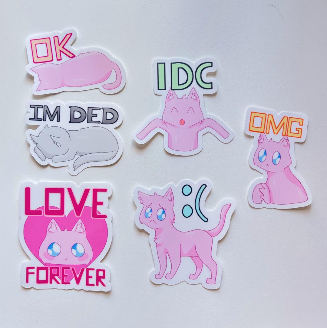 Needy Streamer Overload P-chan Vinyl Sticker - Etsy