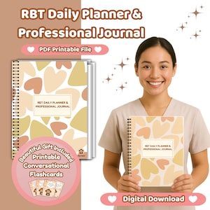 Notas de sesión para RBT / Plantilla de documentación para BCBA / Regalo para técnicos de comportamiento en terapia ABA / Descarga digital / Regalo incluido