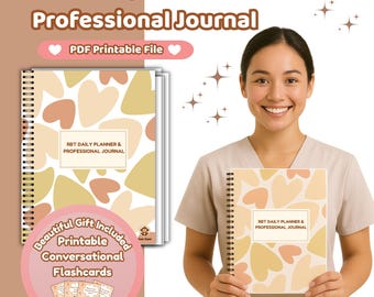 Agenda giornaliera e diario professionale RBT / Documentazione per la terapia ABA (download digitale)