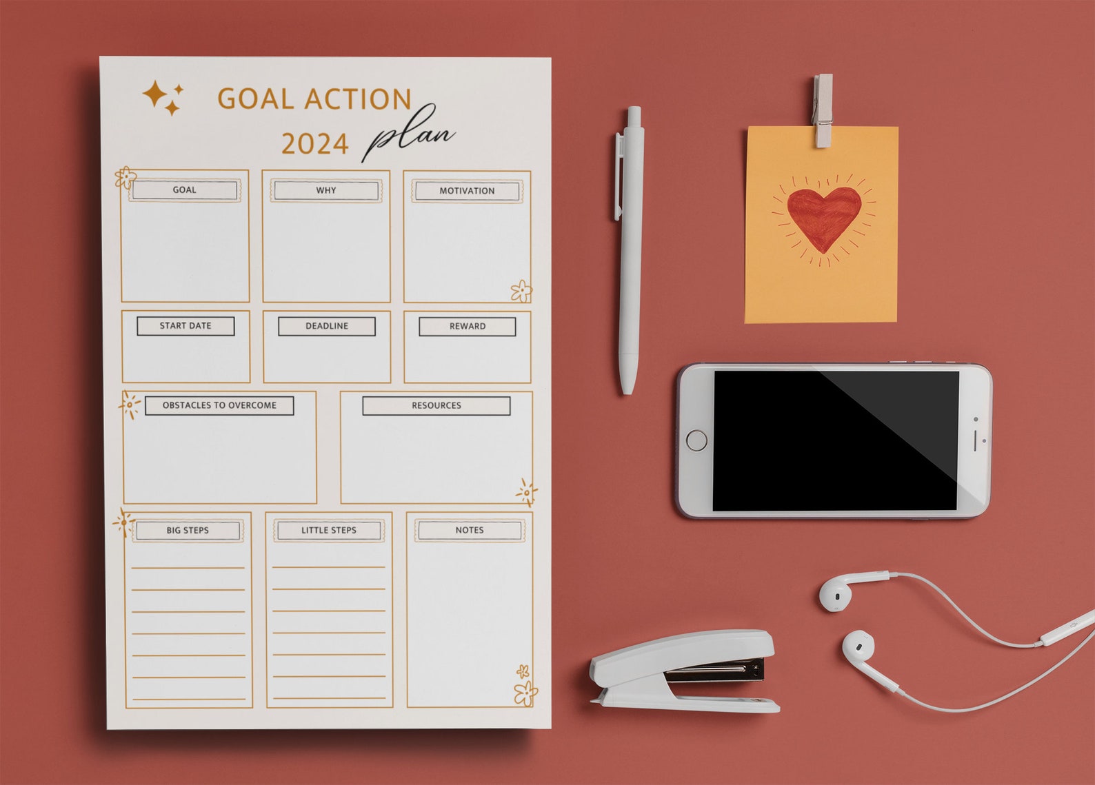 Goal Planner 2024 Digital Planner 2024 Goal Planner 2024 Planner 2024 ...