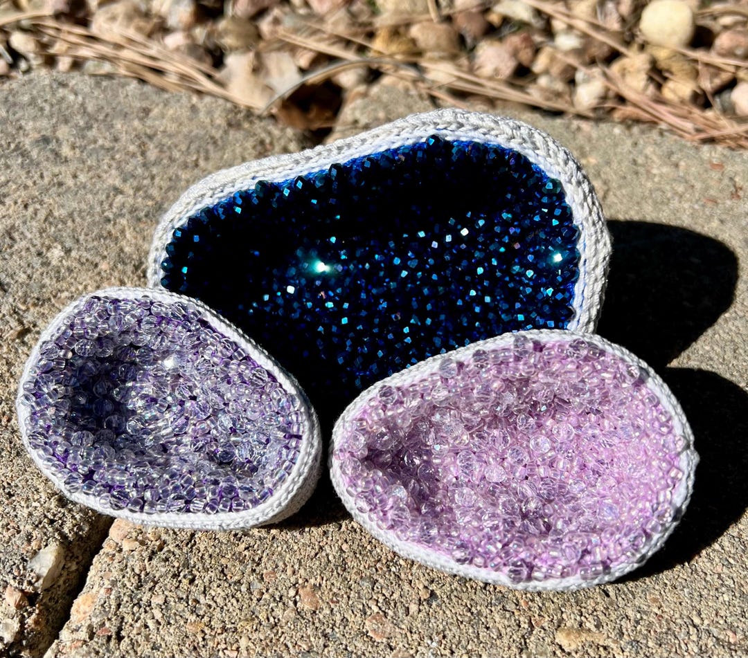 Geode - Handmade Crochet Geode - Etsy