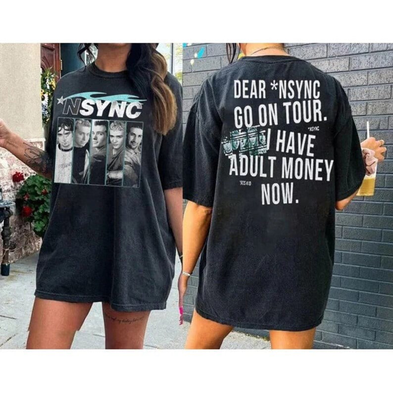Nsync Go on Tour Tshirt Nsync 1999 Tour Sweatshirt Nsync Etsy