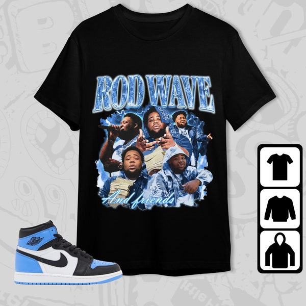 university blue jordan 1shirt