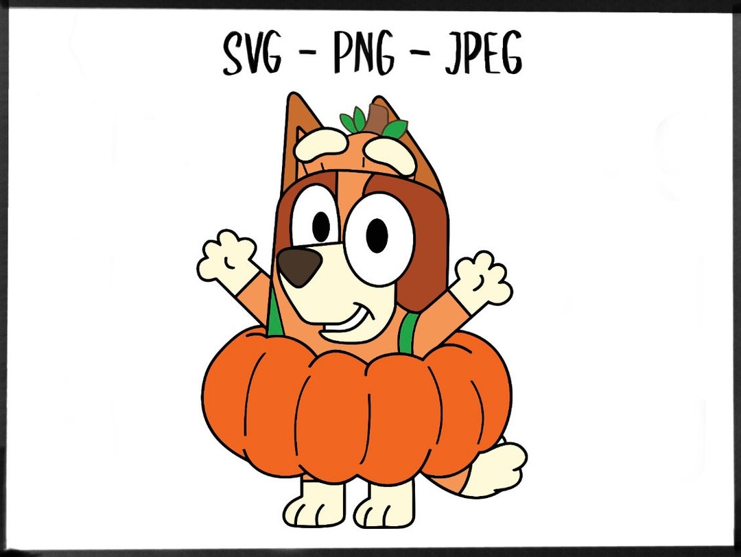 Littler Bingo Halloween Spooky Season Svg Bluey Family Scary Etsy