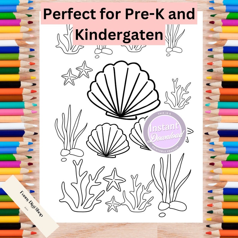 10 Printable Sea Animal Coloring Pages for Endless Underwater Adventures