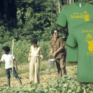 Camisa fabricada en Jonestown
