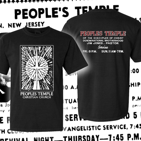 Praise Jim!  People’s Temple Christian Church Shirt