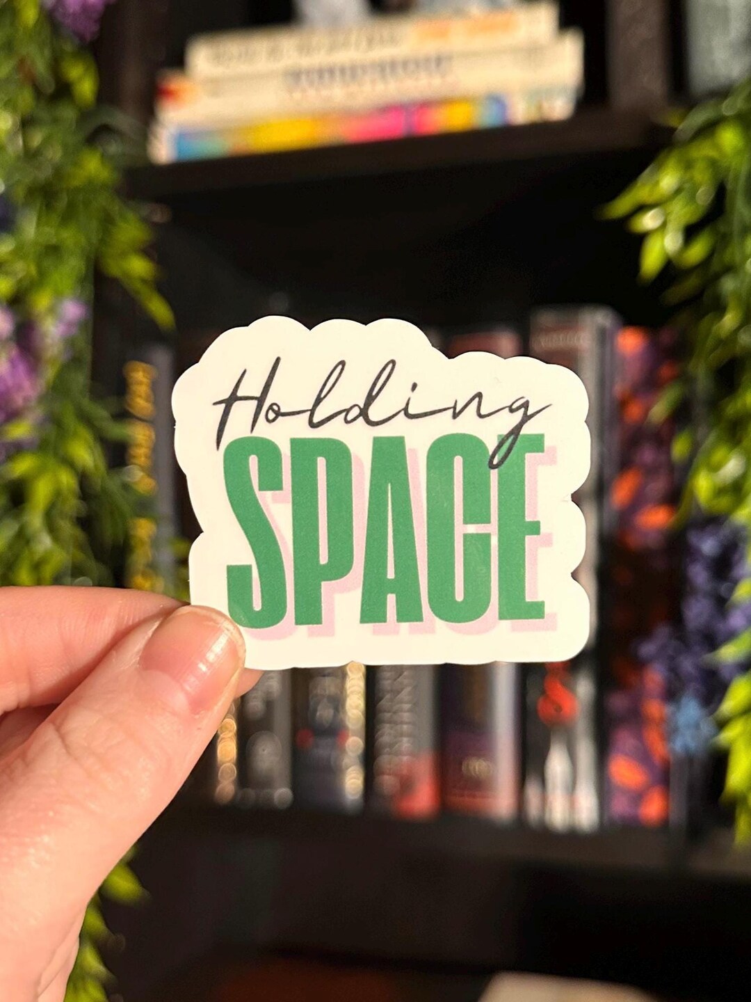 Holding Space for Defying Gravity Lyrics Sticker - Etsy