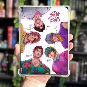 Saja Boys | KPop Demon Hunter | Kindle Insert E-Reader Insert Cardstock Decor Bookish Accessories Gift for Book Lover